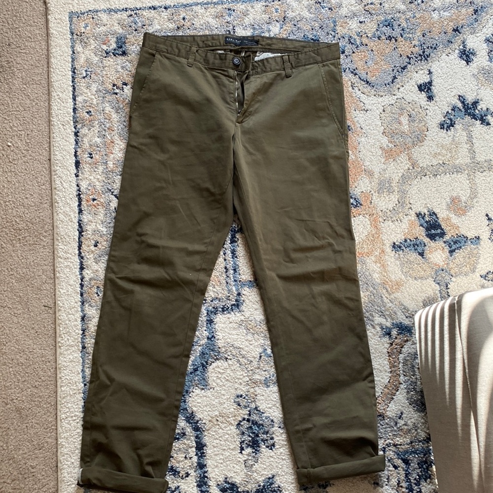Mens Zara chino pants